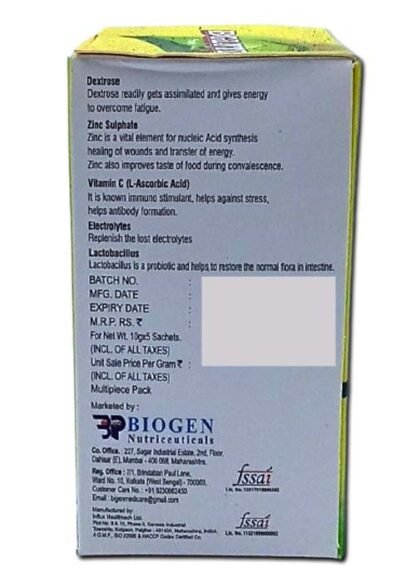 BGLYTE POWDER SACHET LEMON FLAVOUR 10g X 5 X 3 - Image 4